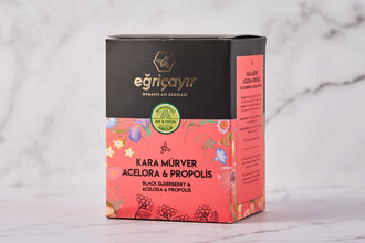 Eğriçayır Kara Mürver Acelora & Propolis Bal Karışımı 225 g