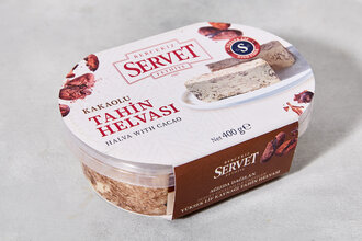 Servet Tahin Helvası (Kakaolu) 400 g