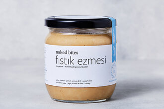 Naked Bites Fıstık Ezmesi (Parça Fıstıklı) 375 g