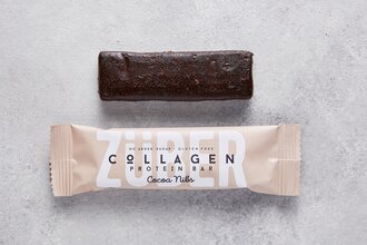 Züber Kakao Çekirdekli Kolajen Proteinli Bar 35 g