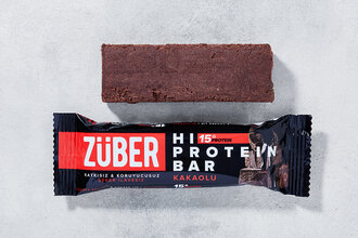 Züber Kakaolu High Protein Bar Şeker İlavesiz 45 g