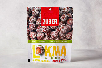 Züber Lokma Limonlu Badem Ezmeli Meyve Topu 96 g