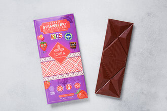 Jovia Organik Çilekli Sütlü Çikolata Kids (Çocuklar İçin) 40 g