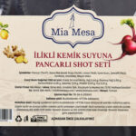 Mia Mesa İlikli Kemik Suyuna Pancar Shot Set 12x60 ml