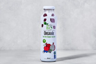 M Life Organik Mix Elma, Nar, Karadut, Acai Meyve Suyu 330 ml