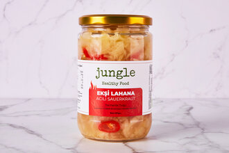 Jungle Healthy Food Ekşi Lahana  Acılı Sauerkraut Turşu 580 g