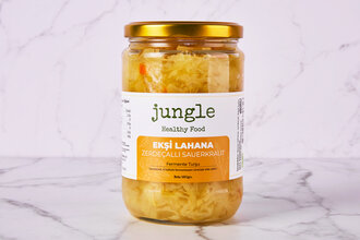 Jungle Healthy Food Ekşi Lahana Zerdeçal Sauerkraut Turşu 580 g