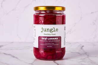 Jungle Healthy Food Ekşi Lahana Pancar Zencefil Sauerkraut Turşu 580 g