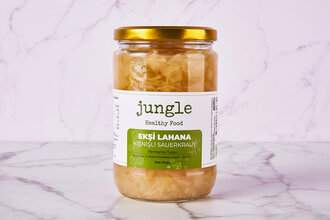 Jungle Healthy Food Ekşi Lahana Kişnişli Sauerkraut Turşu 580 g