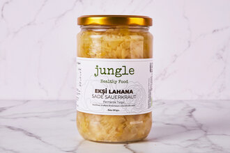 Jungle Healthy Food Ekşi Lahana Sade Sauerkraut Turşu 580 g