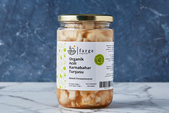 Farge Organik Çiftliği Organik Acı Karnabahar Turşusu 600 g