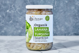 Farge Organik Çiftliği Organik Sauerkraut Lahana Turşusu 600 g