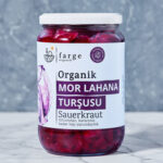 Farge Organik Çiftliği Organik Sauerkraut Mor Lahana Turşusu 600 g