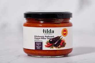 Tilda Natural Közlenmiş Patlıcanlı Kapya Biber Sosu 300 g