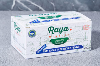 Raya Organik Tam Yağlı Taze Beyaz Peynir (Jersey Sütünden) 300 g