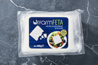 Urfarm Feta Tam Yağlı Olgunlaştırılmış Beyaz Peynir 400 g