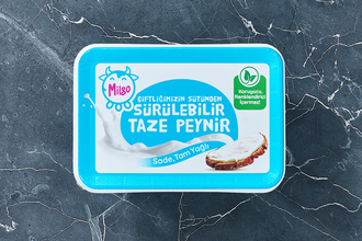 Milgo Sürülebilir Taze Peynir (Sade) 180 g