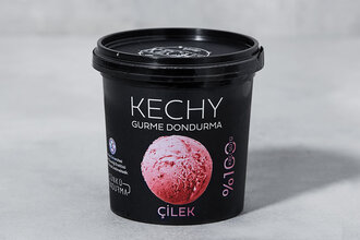 Kechy Gurme Dondurma Çilekli 100 ml