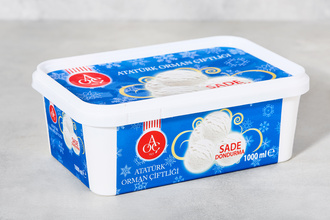 Atatürk Orman Çiftliği Sade Dondurma 1000 ml