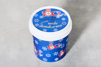 Atatürk Orman Çiftliği Sade Kap Dondurma 100 ml