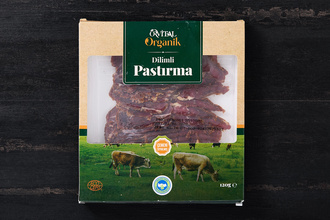 Orvital Organik Çemeni Sıyrılmış Dilimli Pastırma 120 g