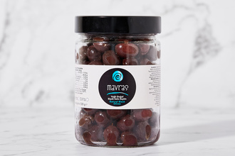 Mavras Yağlı Doğal Siyah Sele Zeytin 500 g