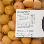 Mavras Yağlı Doğal Salamura Yeşil Kırma Zeytin 675 g