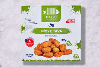 Balık Dünyası Midye Tava 150 g (Dondurulmuş)