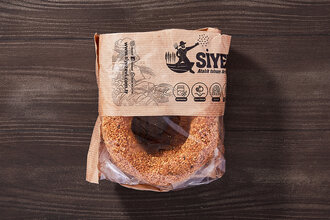 Siyez Evi Susamlı Simit Siyez Unlu 3 Adet 125 g (Dondurulmuş)