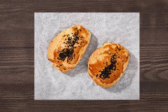 Pelin'in Ekmeği Ekşi Mayalı Peyirli Poğaça 2x90 g (Dondurulmuş)