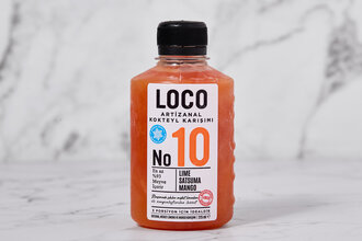 Loco No:10 Artizanal Kokteyl Karışımı (Lime Satsuma Mango) 225 ml (Dondurulmuş)