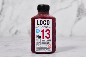 Loco No:13 Artizanal Kokteyl Karışımı (Vişne Çikolata) 225 ml (Dondurulmuş)