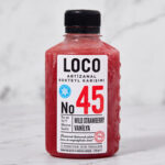 Loco No:45 Artizanal Kokteyl Karışımı (Yabani Çilek ve Vanilya) 225 ml (Dondurulmuş)