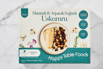Happy Table Foods Mantar & Arpa Soğan Uskumru 250 g