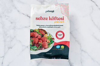 Privegi Pancarlı Vegan Sebze Köftesi 400 g (Dondurulmuş)