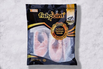 Fish Point Türk Somonu Dilim 500 g (Dondurulmuş)
