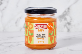 Gurvita Ek Gıda (Kuzu İlikli Kemik Sulu Havuç) 165 g