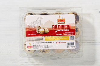 Güres Bıldırcın Yumurtası 12'li
