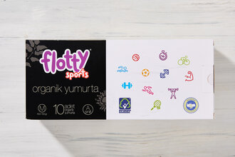 Flotty Organik Yumurta10'lu Sports M Boy (53-62 g)