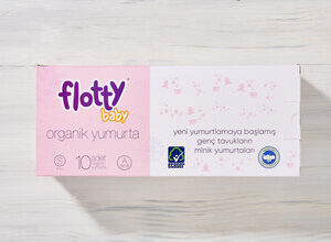 Flotty Organik Yumurta10'lu Baby S Boy (<53 g)