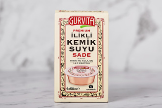 Gurvita İlikli Kemik Suyu Sade 4X50 ml