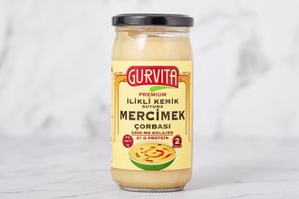 Gurvita İlikli Kemik Suyuna Mercimek Çorba 370 ml