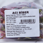 Dünya Hayat Acı Biber Paket