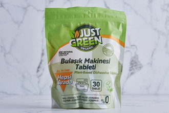 Just Green Organik Bulaşık Makinesi Tableti 30 Adet