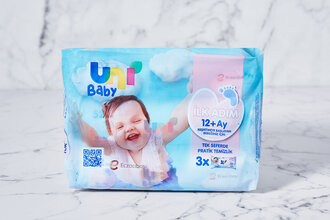 Uni Baby İlk Adım Islak Mendil 3 x 52'li