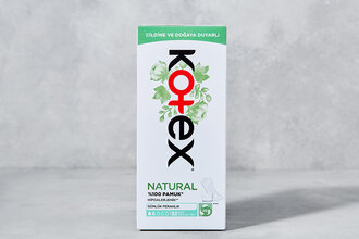 Kotex Natural İnce Günlük Ped 32'li