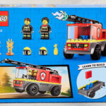 Lego City Merdivenli İtfaiye Kamyonu 4+ Yaş 82 Parça