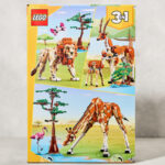 Lego Creator 3'ü 1 Arada Vahşi Safari Hayvanları 9+ Yaş