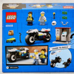 Lego Polis Motosikleti Takibi 4+ Yaş 65 Parça