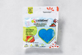 ChildGen Mavi Doğal Oyun Hamuru Ecopack 125 g